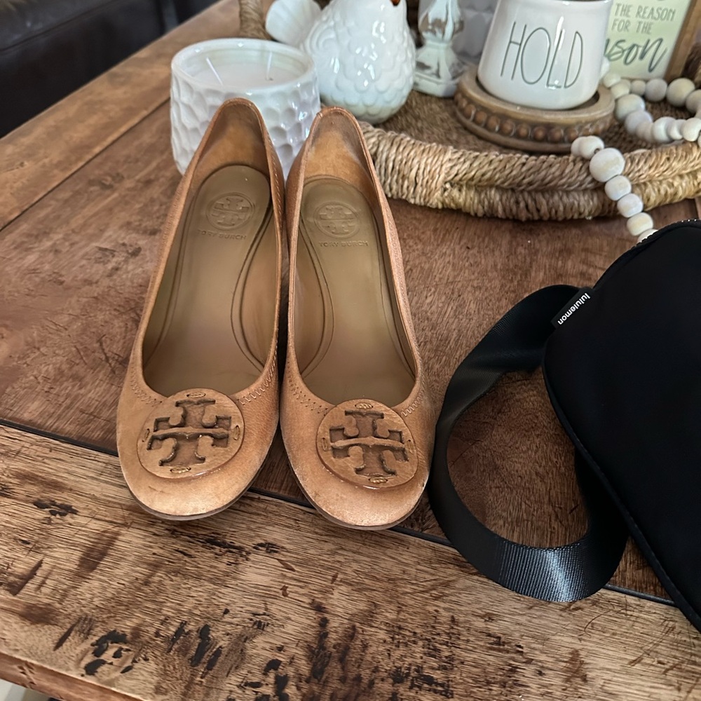 Tory Burch women flat sandals platforms espadrilles heel shoes size 9